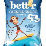 Bio Quinoa Snack mit Meersalz